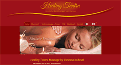 Desktop Screenshot of healing-tantra.ch